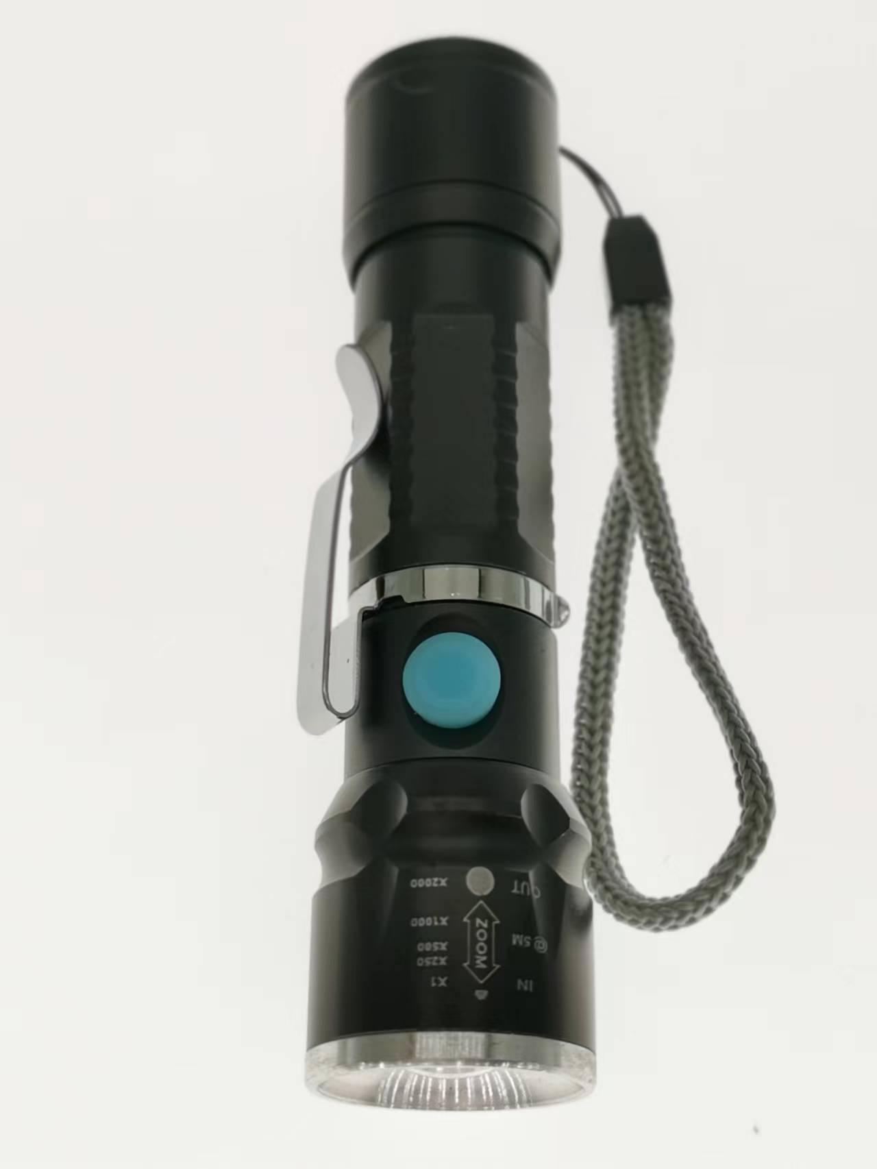 EBLCL Mini Super Bright Emergency LED Flashlight Waterproof USB Rechargeable Zoomable